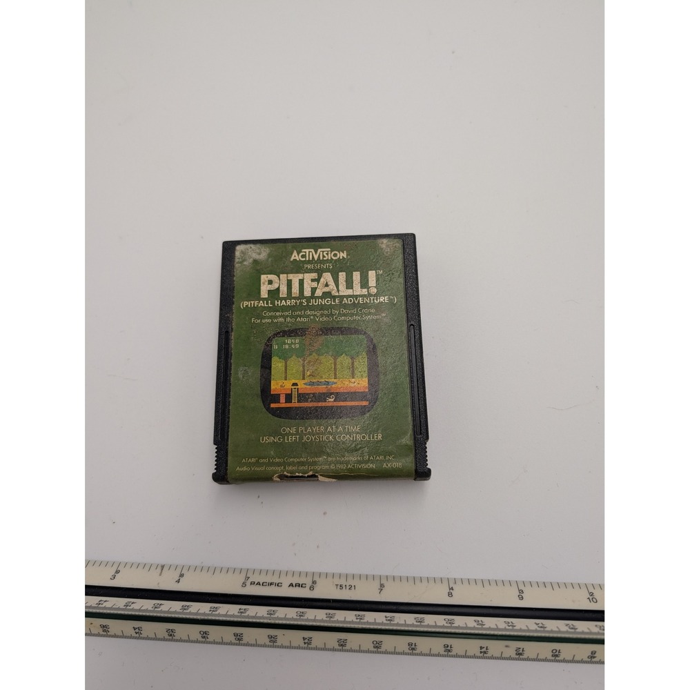 Activision Pitfall Atari 2600 Video Game Cartridge AX-018 Retro Gaming Classic